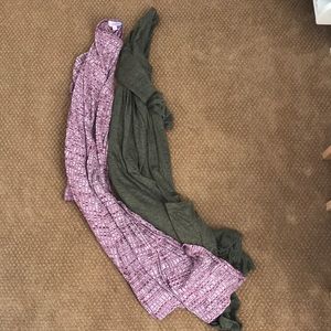 Two LULAROE sarah cardigans